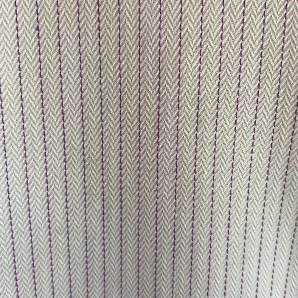Burberry men’s long sleeve shirt SIZE 16-1/2 R light pink small stripe - Picture 9 of 10